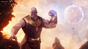 Thanos, Superheroes, Avengers, 4K wallpaper