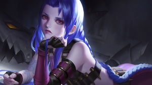 Jinx League Of Legends, League Of Legends, Games, Artist, Artwork, Digital Art, Artstation, 4K wallpaper