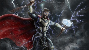 Thor, , Superheroes, Artwork, Deviantart, Artist, Digital Art, 4K wallpaper