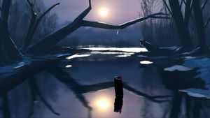 Artist, Artwork, Digital Art, Lake, Deviantart, 4K wallpaper