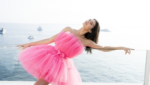 Kendall Jenner, Celebrities, Girls, Model, Pink, Dress, 4K wallpaper