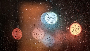 Long Exposure, Rain, Lights, Photography, 4K wallpaper