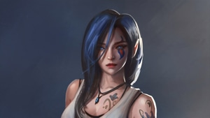 Anime Girl, Anime, Artist, Artwork, Digital Art, Artstation, 4K wallpaper