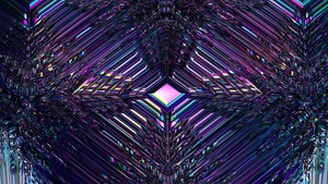 3D background, Glossy, Psychedelic, Pattern, Symmetric, Macro, 4K wallpaper