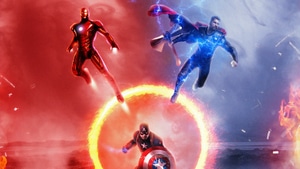 Iron Man, Thor, Captain America, Superheroes, Artwork, Avengers Endgame, Behance, 4K wallpaper