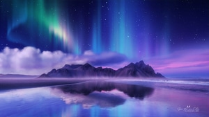 Northern Lights, Aurora, Artist, Artwork, Digital Art, Deviantart, 4K wallpaper