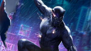 Black Panther, Superheroes, Artwork, 4K wallpaper