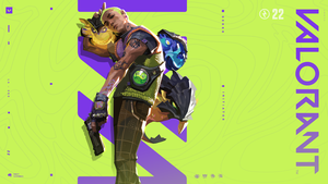 Valorant, Gekko, Lime Green, 4K wallpaper