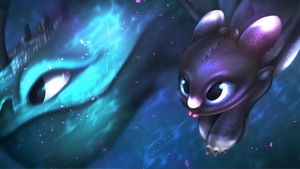 How To Train Your Dragon, Night Fury, Dragon, Artist, Artwork, Digital Art, Deviantart, 4K wallpaper