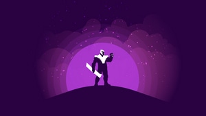 Thanos, Superheroes, Artwork, 4K wallpaper
