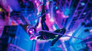 Gwen, Gwen Stacy, Artist, Digital Art, Superheroes, 4K wallpaper