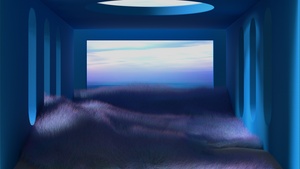 Microsoft Design, Surreal, Landscape, Aesthetic, 4K wallpaper