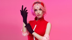 Sakura Haruno, Naruto, Anime, Anime Girl, Cosplay, Behance, Girls, 4K wallpaper