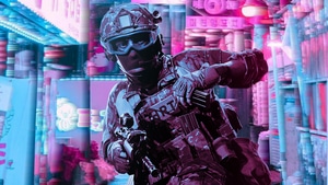 Police, Photography, Neon, 4K wallpaper