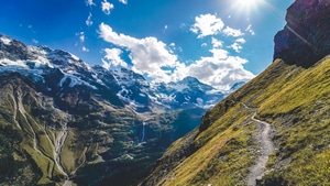 Alps, Mountains, Landscape, Nature, 4K wallpaper