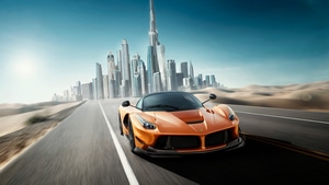 Ferrari, Cars, Behance, 4K wallpaper