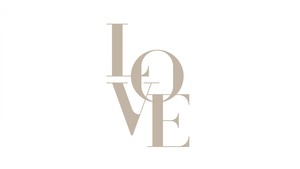 Love word, Typography, Boho, White background, 4K wallpaper
