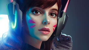 Dva Overwatch, Overwatch, Games, Cosplay, Behance, Artist, Photography, Girls, 4K wallpaper