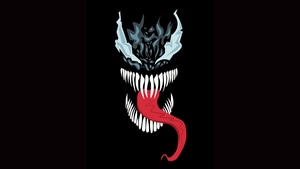Venom, Superheroes, Illustration, Oled, Dark, Black, Artist, Artwork, Digital Art, 4K wallpaper