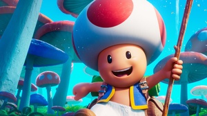 The Super Mario Bros. Movie, Toad, 2023 Movies, Animation movies, 4K wallpaper