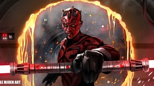 Darth Maul, Star Wars, 4K wallpaper