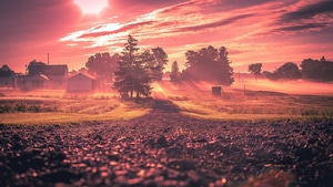 Photography, Sunset, Evening, 4K wallpaper