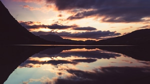 Lake, Reflection, Nature, 4K wallpaper