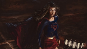 Supergirl, Superheroes, Artwork, Digital Art, Behance, 4K wallpaper