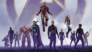 Avengers Endgame, Iron Man, Captain America, Thor, Captain Marvel, 2019 Movies, Movies, Poster, 4K wallpaper
