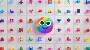 Emoji, Colorful background, Multicolor, Cute smiley, Emoticons, 4K wallpaper