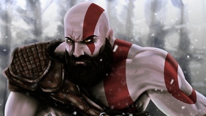 Kratos, Games, Artwork, Digital Art, Deviantart, 4K wallpaper
