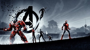 Avengers Endgame, Iron Man, Hulkbuster, Rocket Raccoon, Black Widow, Nebula, War Machine, 2019 Movies, Movies, Avengers, 4K wallpaper