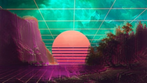 Vaporwave, Artist, Artwork, Digital Art, 4K wallpaper