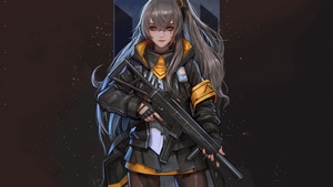 Girls Frontline, Anime Girl, Anime, Artstation, 4K wallpaper
