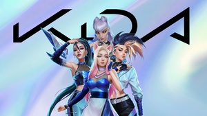 KDA, KDA Akali, Ahri, Evelynn KDA, KaiSa, League of Legends, K-Pop singers, 4K wallpaper