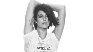 Dua Lipa, Music, Celebrities, Girls, Monochrome, Black And White, 4K wallpaper