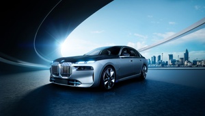 BMW i7, CGI, Luxury Sedan, Electric Sedan, BMW 7 Series, 4K wallpaper