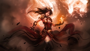 Warrior, Fantasy, Artist, Artwork, Digital Art, Deviantart, 4K wallpaper