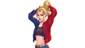Harley Quinn, Supervillain, Superheroes, Artist, Artwork, Digital Art, 4K wallpaper