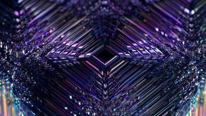 3D background, Psychedelic, Pattern, Symmetric, Glossy, Macro, 4K wallpaper