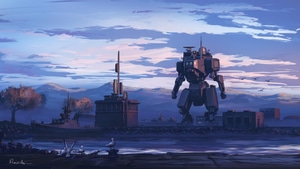 Robot, Artist, Artwork, Digital Art, 4K wallpaper