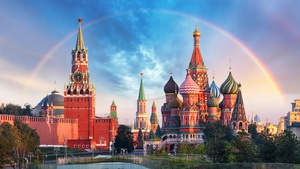Moscow, Russia, Ancient architecture, Landmark, Tourist attraction, 4K wallpaper