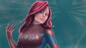 Spidergirl, Superheroes, Artwork, Artist, Digital Art, Behance, 4K wallpaper