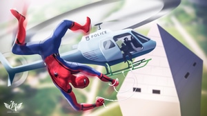 Spiderman, Superheroes, Artwork, Artist, Digital Art, Behance, 4K wallpaper
