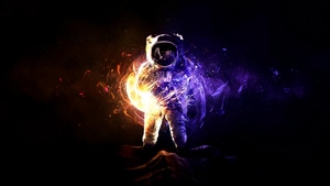 Artist, Scifi, Astronaut, 4K wallpaper
