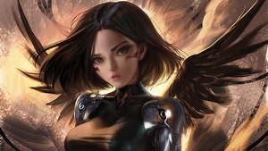 Alita Battle Angel, Artist, Art, Fantasy, Deviantart, 4K wallpaper