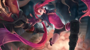 Jinx League Of Legends, League Of Legends, Games, Artstation, 4K wallpaper
