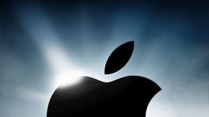 Apple logo, MacBook Pro, Stock, 4K wallpaper