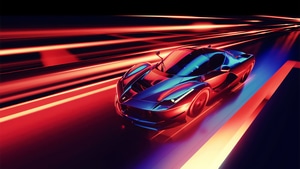 Ferrari, Cars, Artist, Artwork, Digital Art, Behance, 4K wallpaper