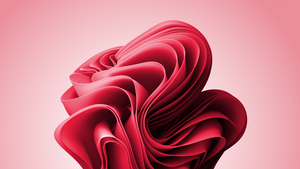 Windows 11, Ultrawide, Pastel pink, Pink background, Pink abstract, 4K wallpaper